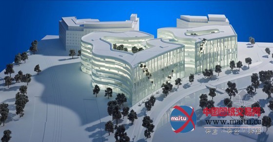 daniel libeskind设计的杜塞尔多夫KO弧状购物街