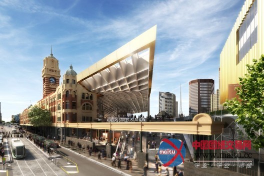 NH Architecture设计的弗林德斯街车站