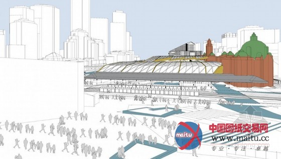 NH Architecture设计的弗林德斯街车站