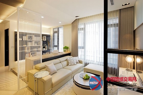 台湾混搭风格一居室家装设计