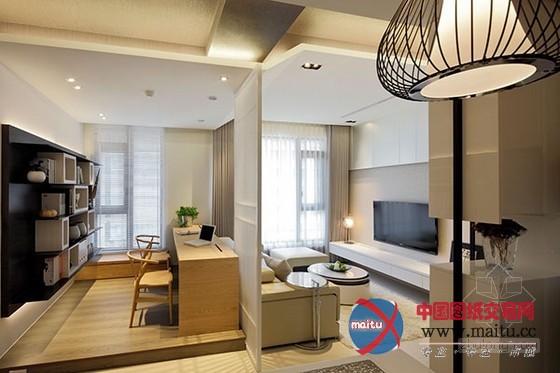 台湾混搭风格一居室家装设计