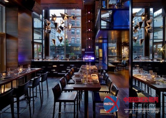 都市夜生活 刺激你感官的棱镜艺术梦幻餐厅装修