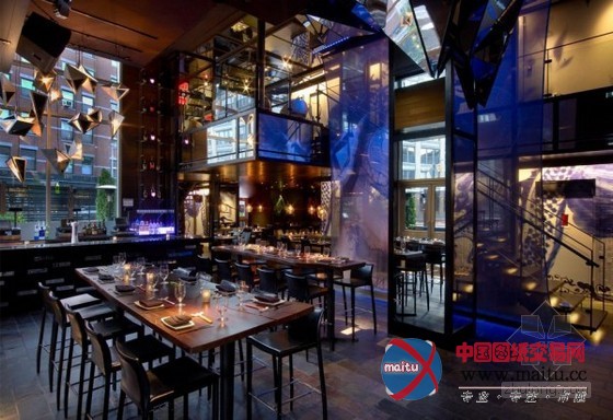 都市夜生活 刺激你感官的棱镜艺术梦幻餐厅装修