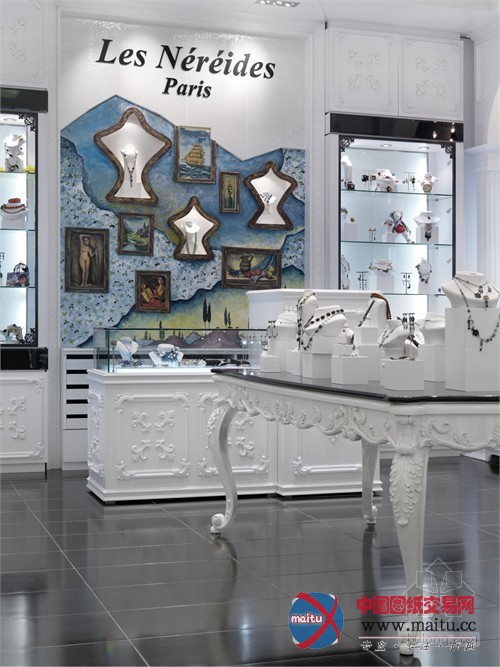 Les Néréides专卖店装修 以全新设计风格诠释