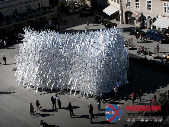 萨尔斯堡设计的澳大利亚移动艺术展馆“白噪音”