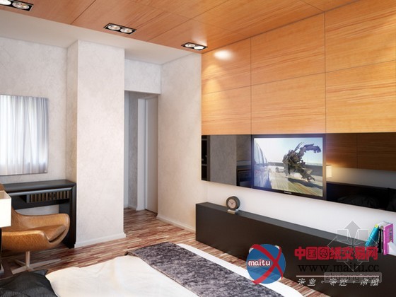 莫斯科时尚公寓 简单的散发着工业风