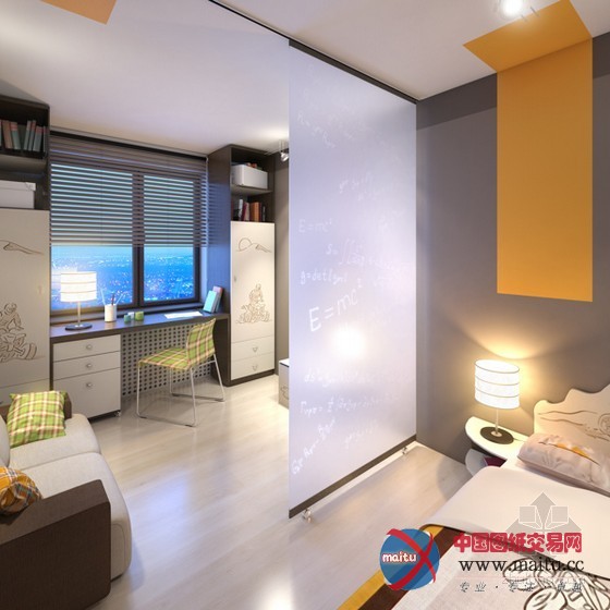 莫斯科时尚公寓 简单的散发着工业风