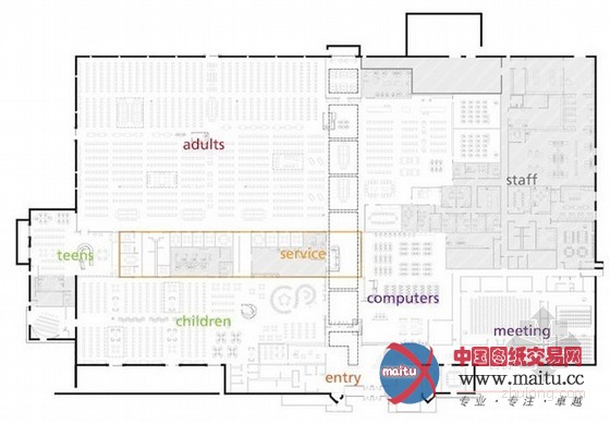 美国现今最大的公共图书馆 新鲜感持久