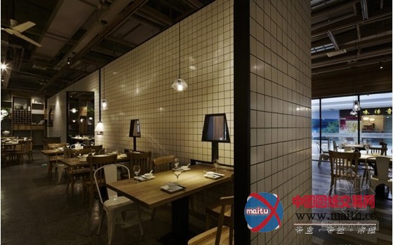 绍兴市柯桥万达广场渔沧米缸餐厅设计 艺术感十足