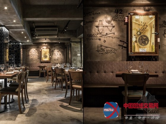 香港最繁华中环Sal Curioso 西班牙餐厅设计