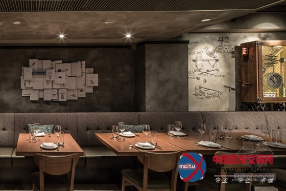 香港最繁华中环Sal Curioso 西班牙餐厅设计