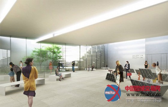 隈研吾设计的英国v&a博物馆