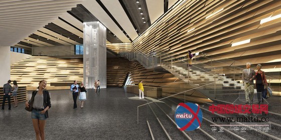 隈研吾设计的英国v&a博物馆