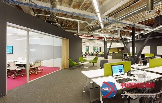 空闲仓库改造成帕洛阿尔托skype总部办公室