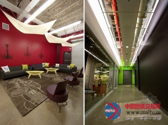 空闲仓库改造成帕洛阿尔托skype总部办公室