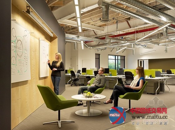 空闲仓库改造成帕洛阿尔托skype总部办公室