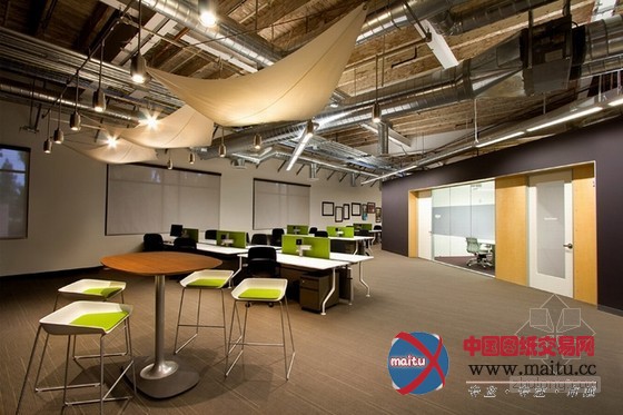 空闲仓库改造成帕洛阿尔托skype总部办公室