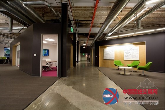 空闲仓库改造成帕洛阿尔托skype总部办公室