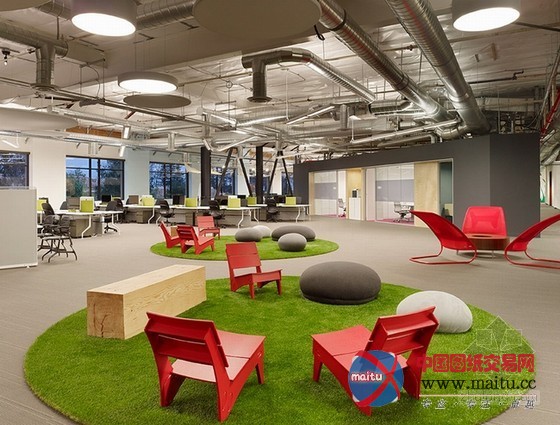 空闲仓库改造成帕洛阿尔托skype总部办公室