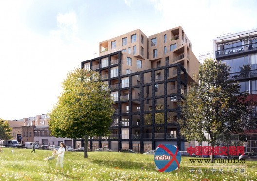 Brown Architects设计的伦敦混合用途的居民住宅