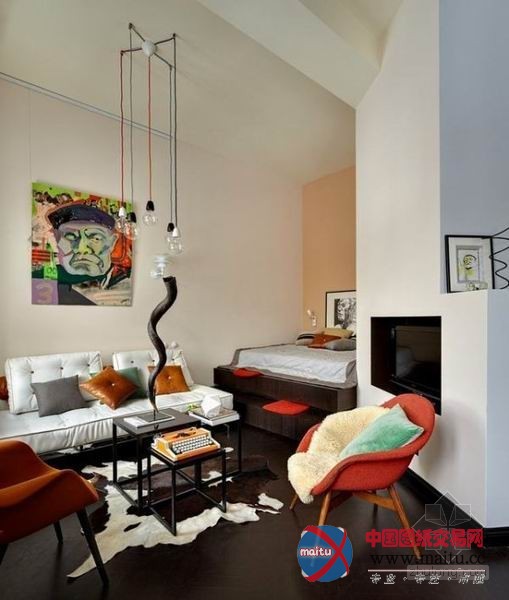 创意十足的阁楼公寓设计 十分的与众不同