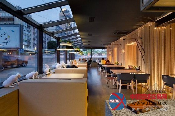 创意独特!乌克兰基辅Odessa餐厅设计