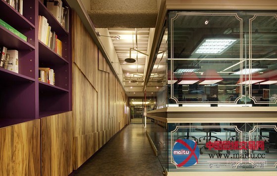 台湾办公室设计,立体的造型时尚感强