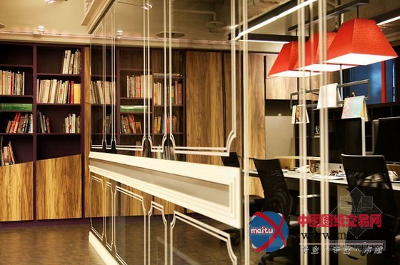 台湾办公室设计,立体的造型时尚感强