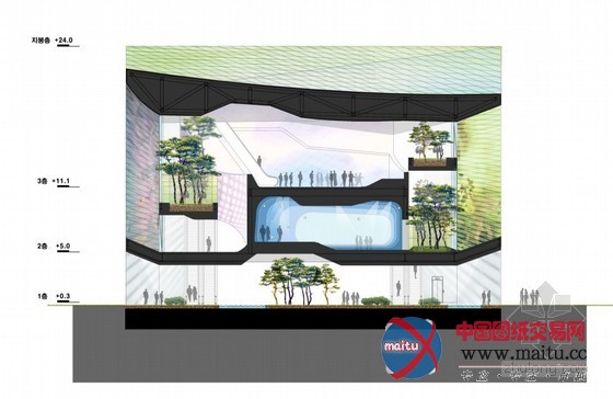 Unsangdong建筑事务所设计的南韩现代汽车馆