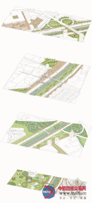 Taller 301等设计的哥伦比亚城市竞赛:土地+文明的城市发展概念