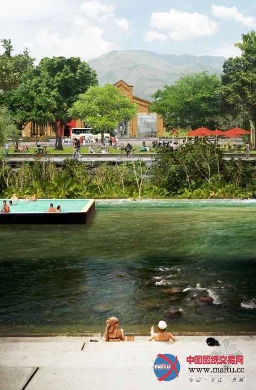 Taller 301等设计的哥伦比亚城市竞赛:土地+文明的城市发展概念