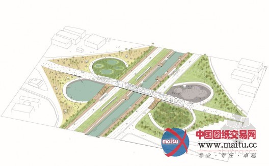 Taller 301等设计的哥伦比亚城市竞赛:土地+文明的城市发展概念