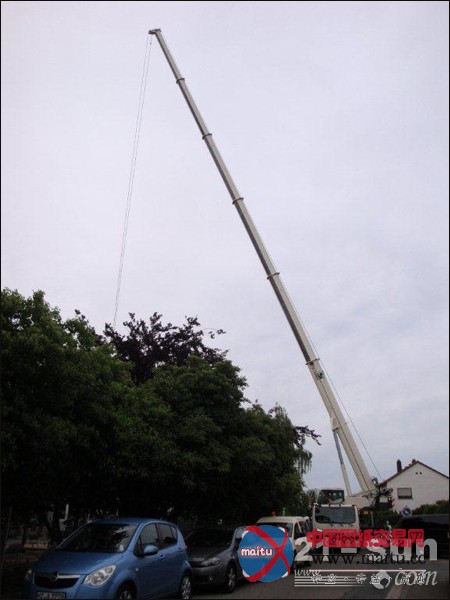 特雷克斯起重机助尼尔斯泰恩社区建设项目