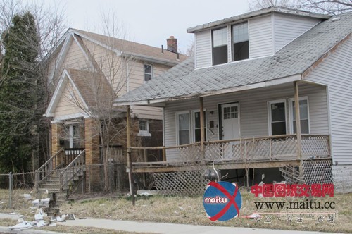 惊呆了:底特律一美元一套房