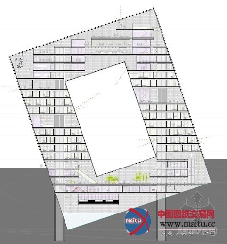 OOIIO设计的秘鲁倾斜酒店