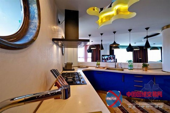 以色列独特别墅装修 华美的宫廷气息