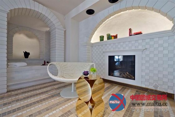 以色列独特别墅装修 华美的宫廷气息