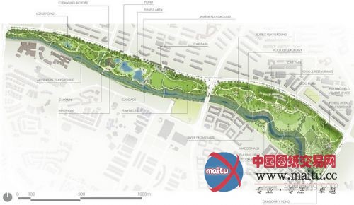 新加坡生态公园 混凝土水渠改建成“自然河道”