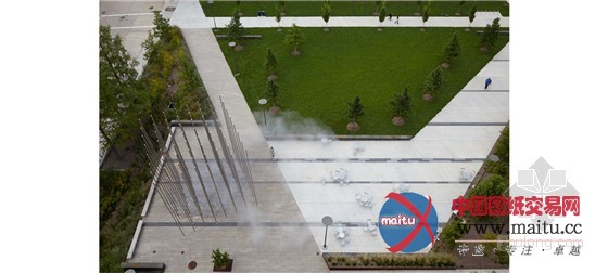 历史和新生活交融的BUHL社区公园