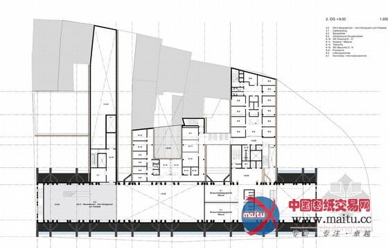 Modo设计的巴伐利亚博物馆木梁支撑方案