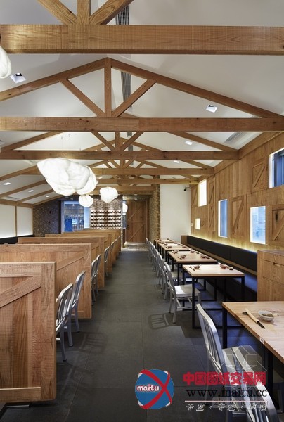 721幸福牧场餐厅设计 给人自然质朴感觉