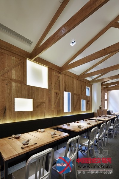 721幸福牧场餐厅设计 给人自然质朴感觉