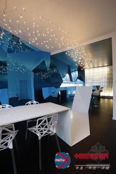 布鲁塞尔Greygoose酒吧装修 现代未来感都超强