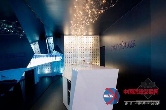 布鲁塞尔Greygoose酒吧装修 现代未来感都超强