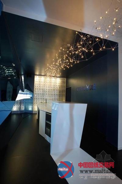 布鲁塞尔Greygoose酒吧装修 现代未来感都超强