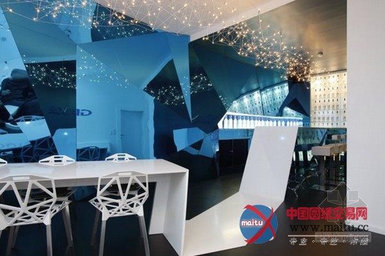 布鲁塞尔Greygoose酒吧装修 现代未来感都超强