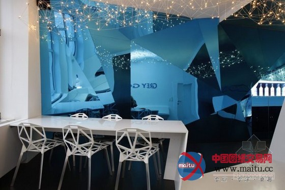 布鲁塞尔Greygoose酒吧装修 现代未来感都超强