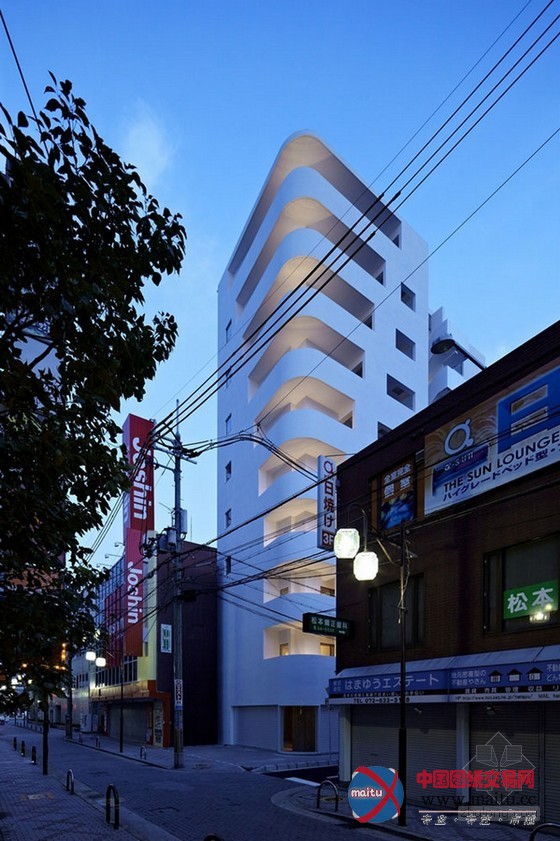 Osaka Architecture设计的日本层次公寓