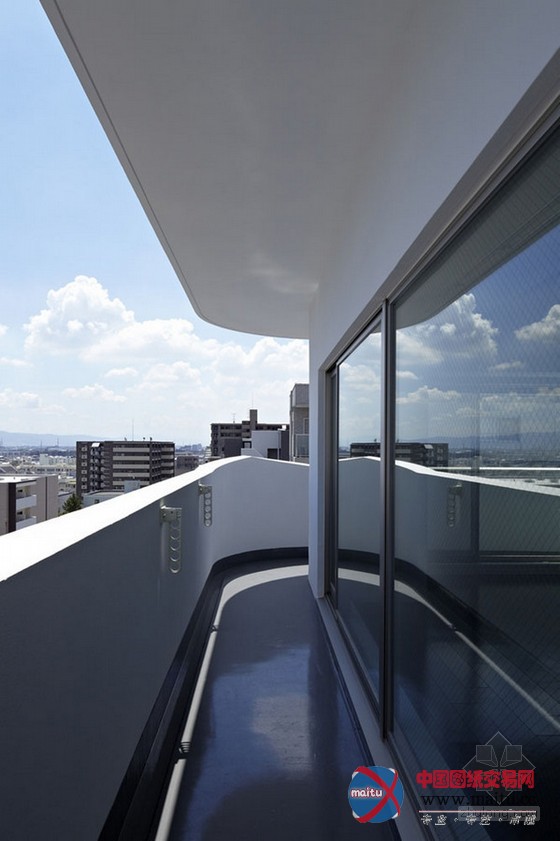 Osaka Architecture设计的日本层次公寓