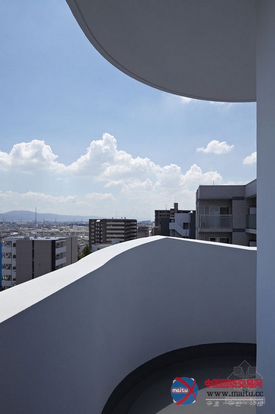 Osaka Architecture设计的日本层次公寓